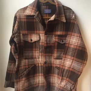 Pendleton Vintage Wool Plaid Coat